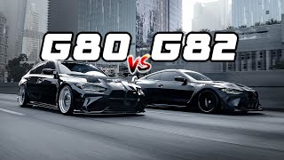 M3 & M4 RACE THROUGH THE CITY IN 4K!