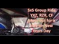 SxS Group Ride New Years Day in Darrington WA