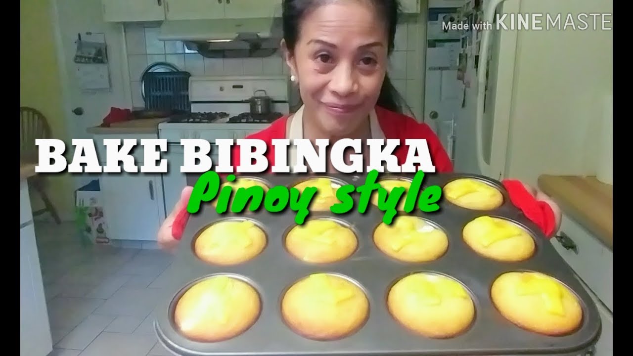 HOW TO COOK BAKE BIBINGKA PINOY RECIPE/Jun072019