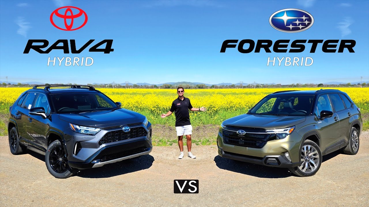 SMACKDOWN! -- 2025 Subaru Forester Hybrid vs. 2025 Toyota RAV4 Hybrid: Comparison