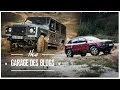 Defender vs cherokee  le garage dans la boue