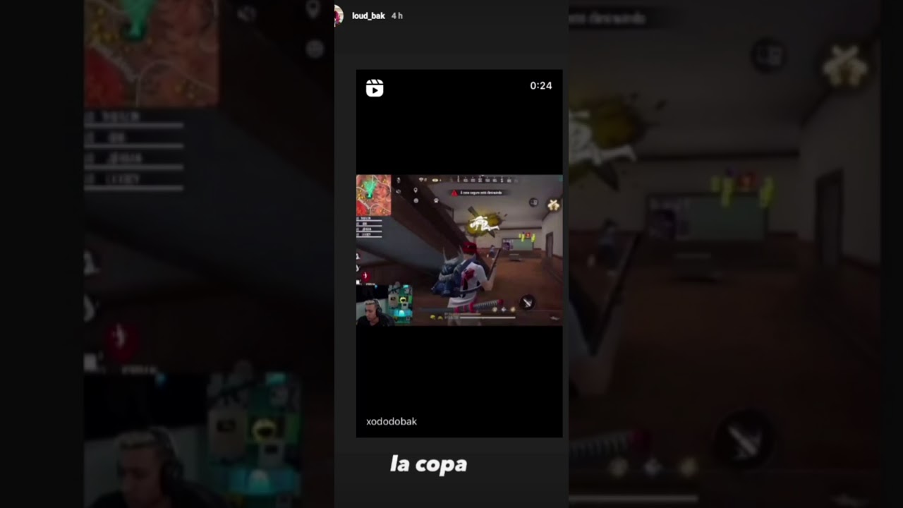 🔥Story do loud bak clipada da la copa🔥