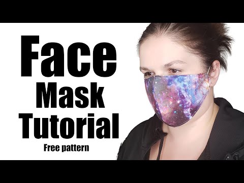 N95 style Full Face mask sewing tutorial