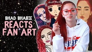 Danielle Bregoli Is Bhad Bhabie Reacts To Fans Art