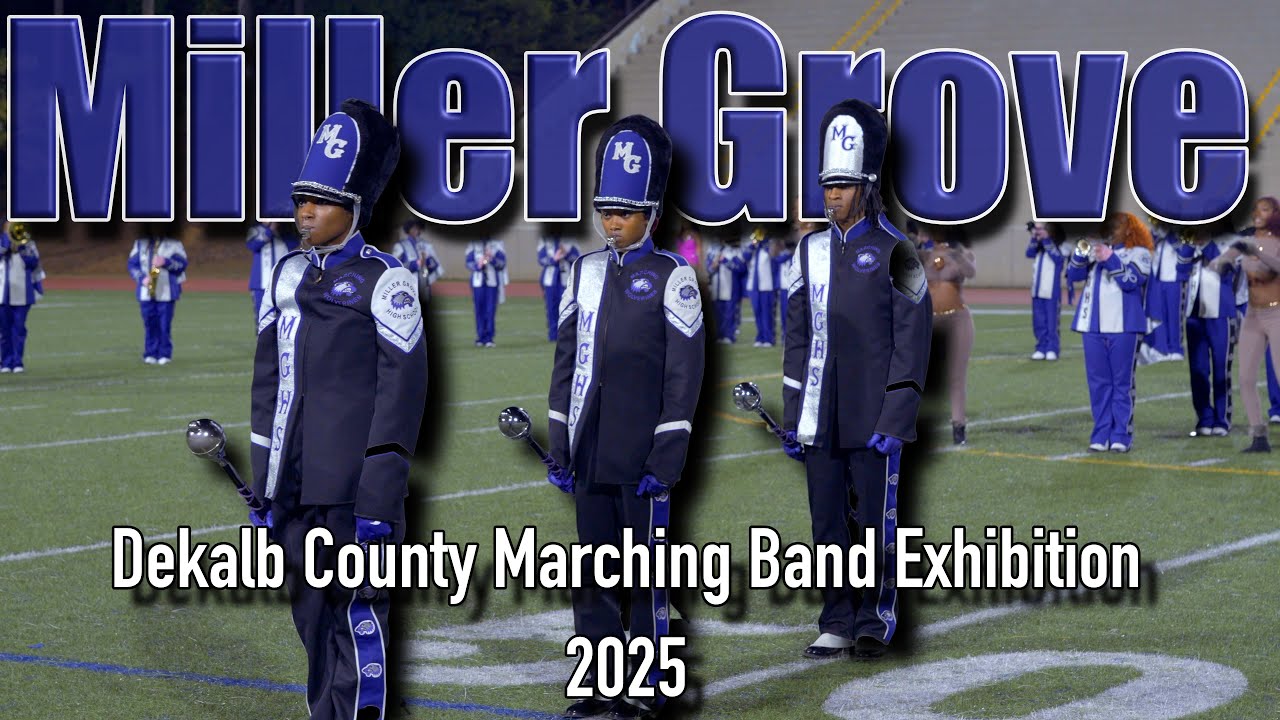 Miller Grove 2025 Dekalb County Band Exhibition