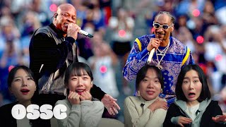 KOREANS REACT TO SUPER BOWL HALFTIME SHOW! | 𝙊𝙎𝙎𝘾 by OSSC 282,691 views 3 months ago 11 minutes, 59 seconds