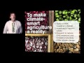 Cgiar bruce campbell talks about climate change food security and a vision of the future