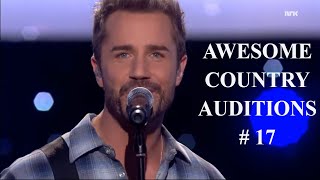 Video thumbnail of "Top 5 Awesome COUNTRY Auditions Worldwide #17"