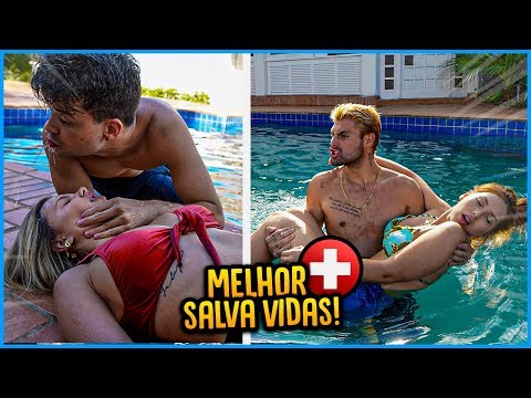 Vídeo: Salve Vidas Bebendo Água Das Pessoas