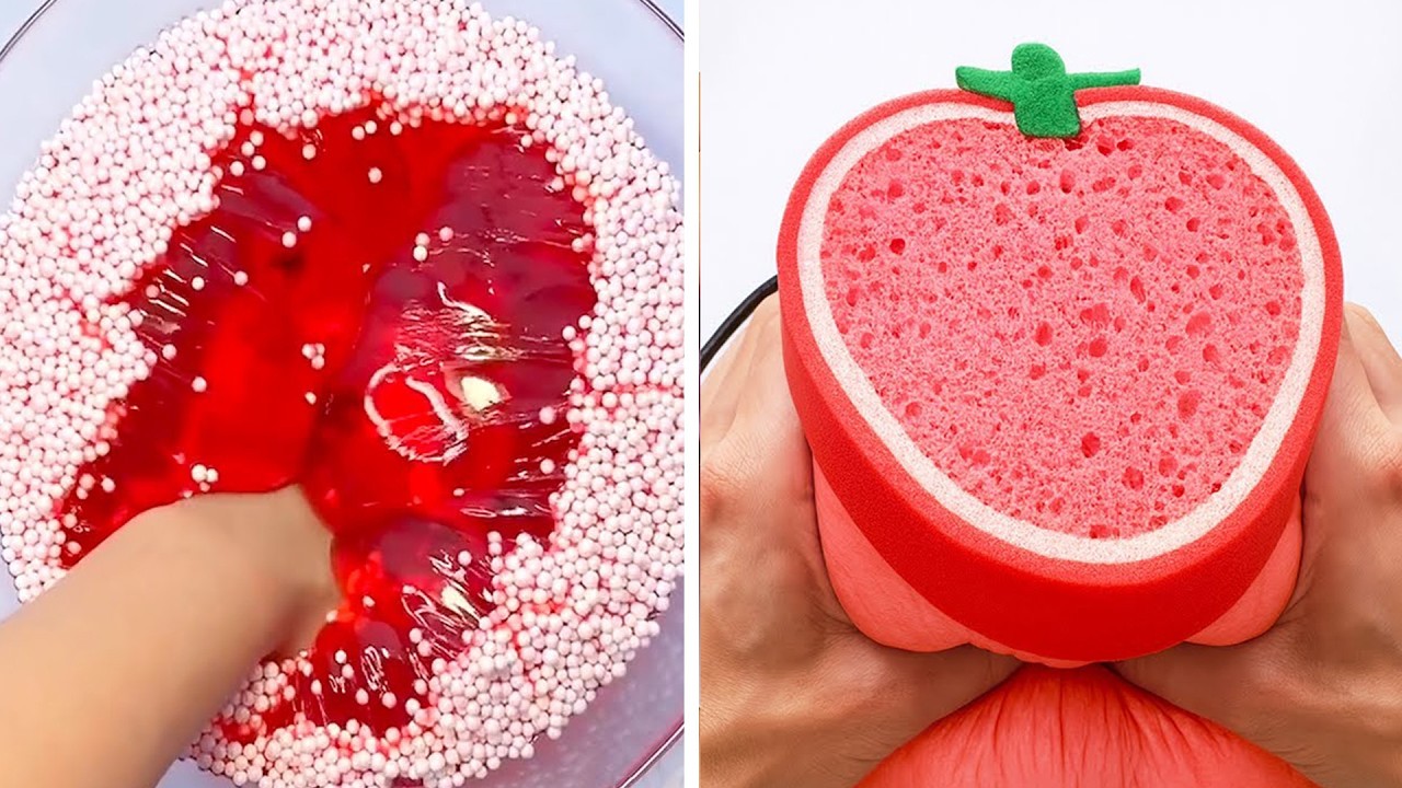 24 Hours Of Oddly Satisfying Slime Adventure - Relaxing When Stressed or Sleep