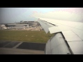 Singapore Airlines Boeing 777-300ER 9V-SWE landing at Hong Kong