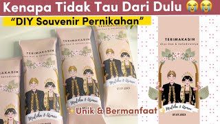 KENAPA TIDAK DARI DULU TAU INI, SOUVENIR PERNIKAHAN UNIK !!