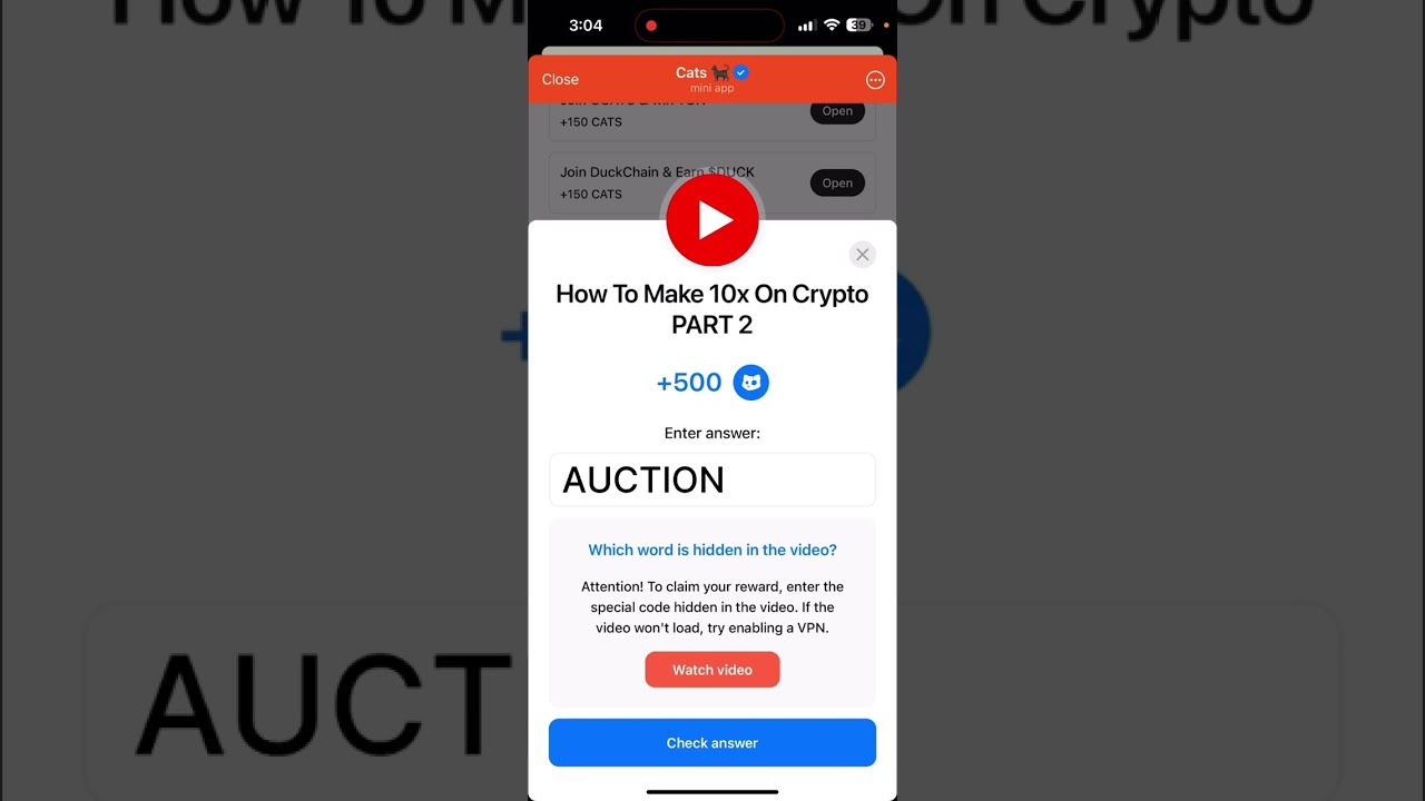 How To Make 10x On Crypto Part 2 Answer Youtube Video Cat|How To Make 10x  On Crypto Part 2 +500 Cats - YouTube