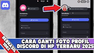 Cara Ganti Foto Profil Discord di HP Terbaru 2025 (Gampang & Cepat)
