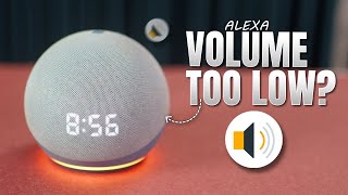 How to Fix Alexa Sound Too Low! Make Your Amazon Echo Louder Instantly | Easy Volume Solution