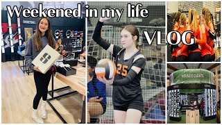 WEEKEND IN MY LIFE VLOG | *Shopping, Volleyball, Travel*