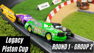 Disney Cars Racing Featuring Chick Hicks | Legacy Piston Cup | Round 1 - Group 2