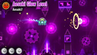 "Aesuki Glow Level" by Aesuki7 (3 coins) | Geometry Dash. screenshot 5