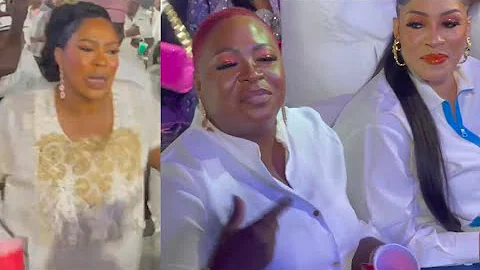 Watch Faithia balogun dance like never b4 at they shower him with money on  K1 De Ultimate's wife