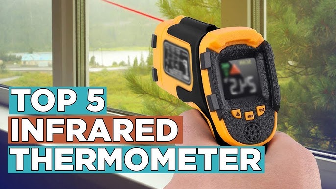 ThermoPro TP30W Digital Infrared Thermometer Gun Non Contact Laser  Temperature Gun for Pizza Oven, Grill Swimming Pool, Construction and More