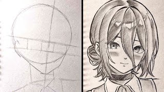 Easy how to draw anime girl Reze chainsaw man easy drawing for beginners