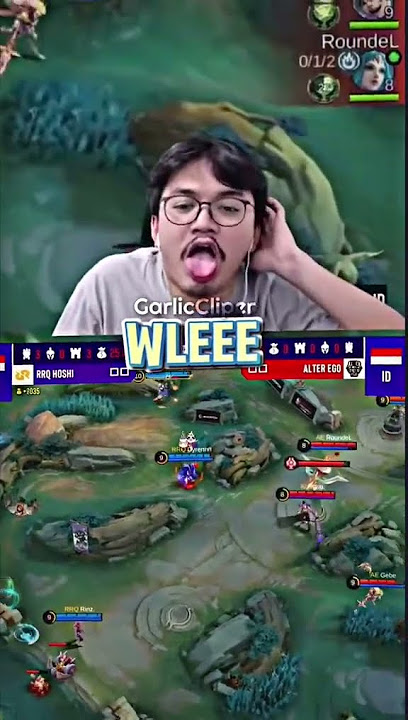 TERNYATA INI PENGISI SUARA EMOTE NANA WLEEE😜 IB ; garlicclipper #MLBB #MobileLegendsBangBang #MLBBS