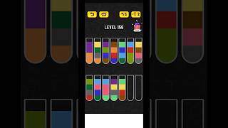 Water Sort Puzzle Level 156 Walkthrough #shorts #watersortpuzzle