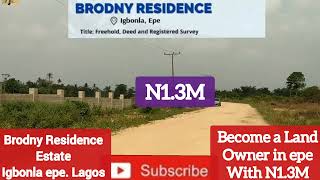 Become a Land owner in epe with just 300k