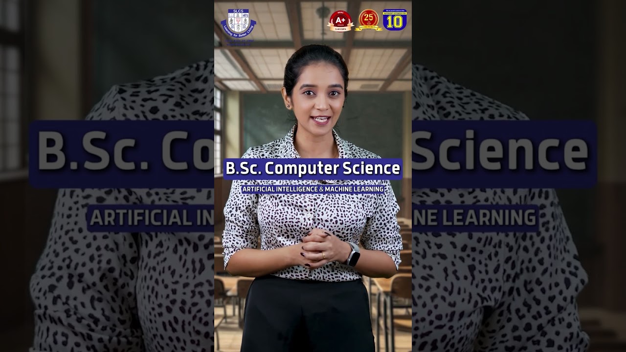 Future Tech Career 🔥 B.Sc AI & Machine Learning | Admission 2026 | SLCS