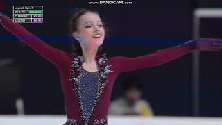 Anna SHCHERBAKOVA FS Worlds Junior 2019