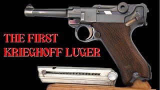 Incredible Historical Find: The First Krieghoff Luger Ever Made!