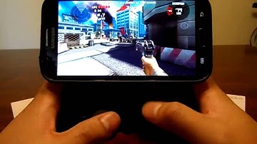 Gameklip PS3 controller with the NOTE 2