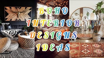 HOW TO DECORATE BOHO STYLE - Tips to get you started I BOHO Interiors Design Ideas