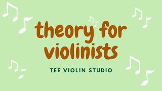 Theory for Violinists - Key Signatures Worksheet 1