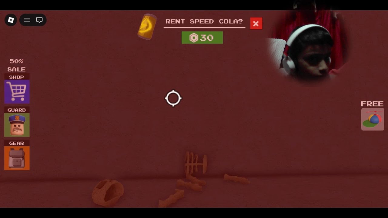 Today, were gonna play Roblox, the game is were gonna play is Barry's