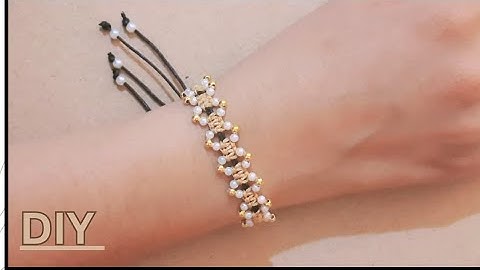 Micro Macrame Bracelet Tutorial ✨️