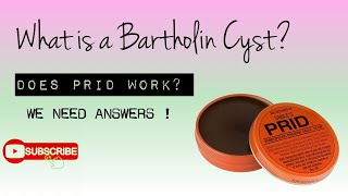 HOW I POPPED MY BARTHOLIN’S CYST! DOES PRID WORK ? SUBSCRIBE.