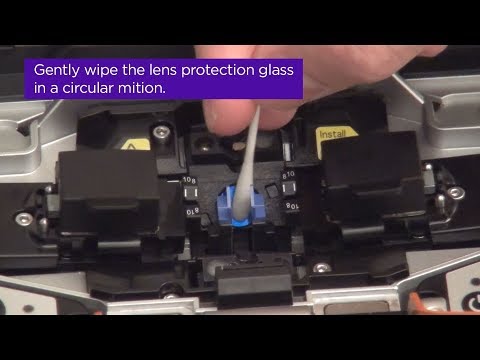 Cleaning microscope lens protection glass (Help Video for TYPE-72C/TYPE-82C(no19))