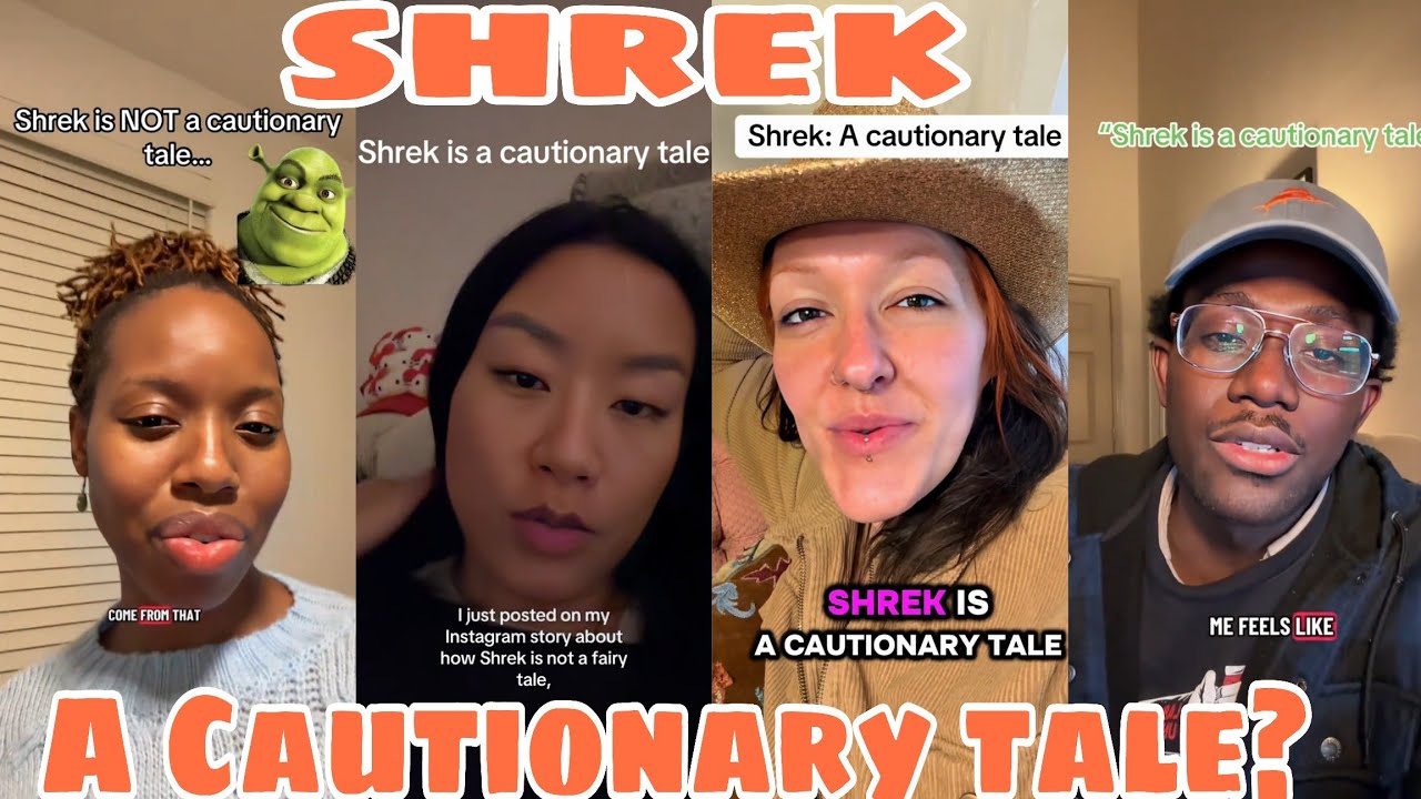 Она сказала, что Шрек — это не сказка… Это поучительная история, и люди с этим не согласны!