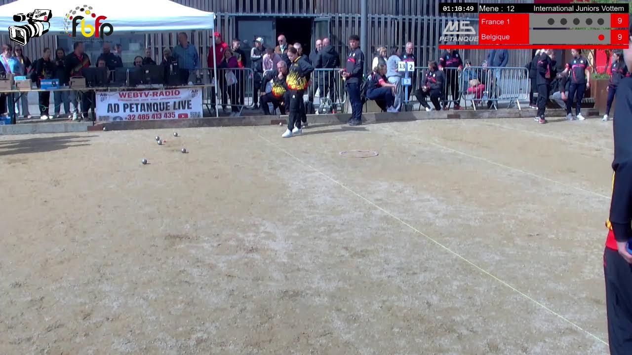 Miniature : Pétanque 2025 : International juniors à Vottem