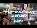 Street foods  dance franko hobart fridaynightfun asmr australia viral tour