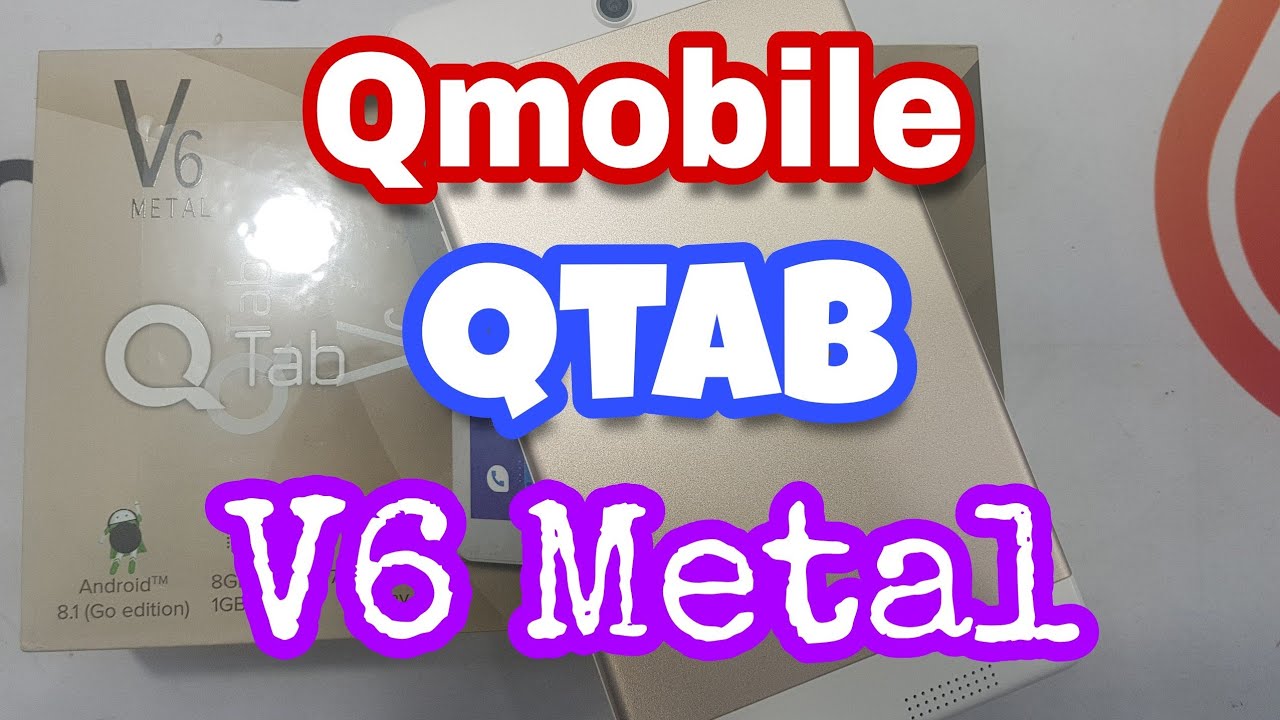 Qmobile Qtab V6 Metal Unboxing Review Gold In Urdu Hindi 7 500 Rs Itinbox Youtube