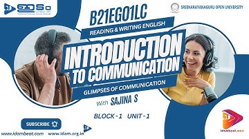 INTRODUCTION TO COMMUNICATION  | READING AND WRITING ENGLISH | SGOU