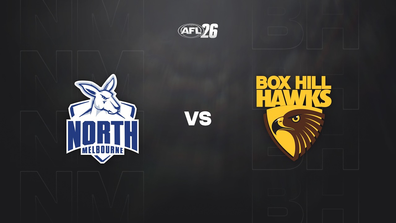 AFL 26 - VFL - Box Hill vs North Melbourne [Round 2]