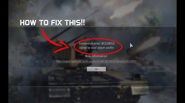 HOW TO FIX Error 81110013 IN 2021 - War Thunder
