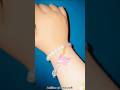 Diy Pinterest inspired bracelet #aalliizzartandcraft #diy #craft #ytshortsvideo