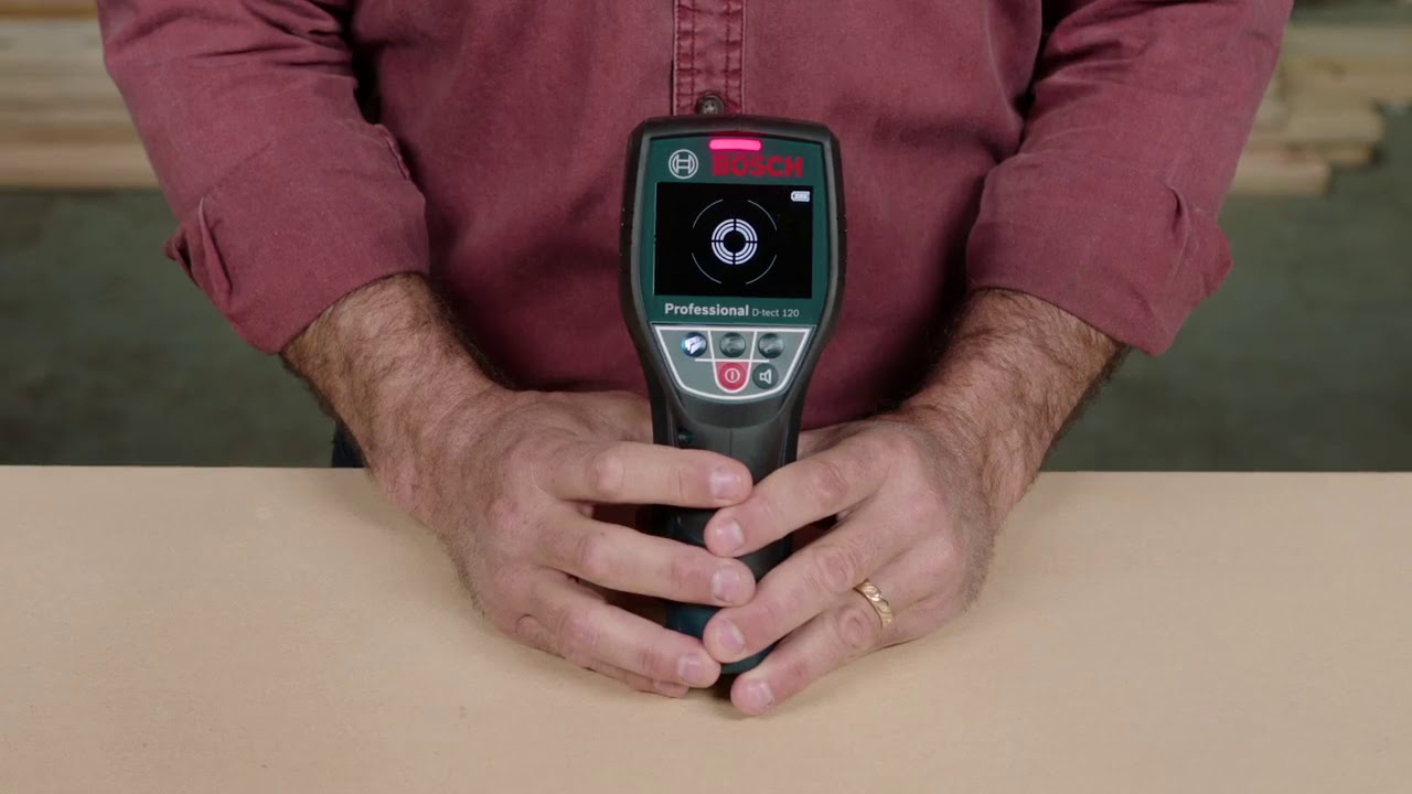 Bosch Power Tools D Tect 120 Wall Floor Scanner Product Video