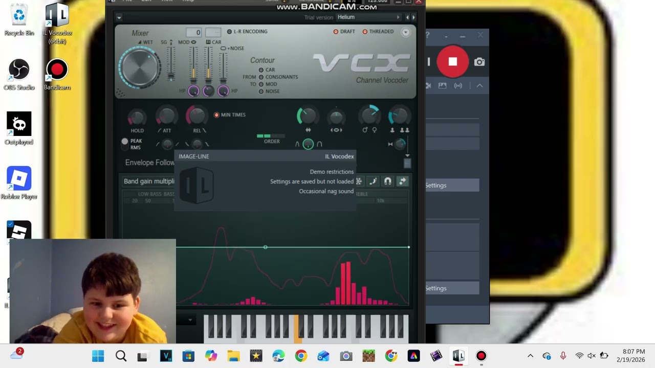 Проверка всех звуков IL VOCODEX