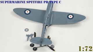 Odcinek 496. IBG Models Supermarine Spitfire PR Type C. Część 9. Kalkomanie.