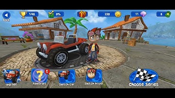 BEACH BUGGY RACING = MOBILE GAMEPLAY WALKTHROUGH-PART - 2  ~EASY STREET 》》 RACE 1